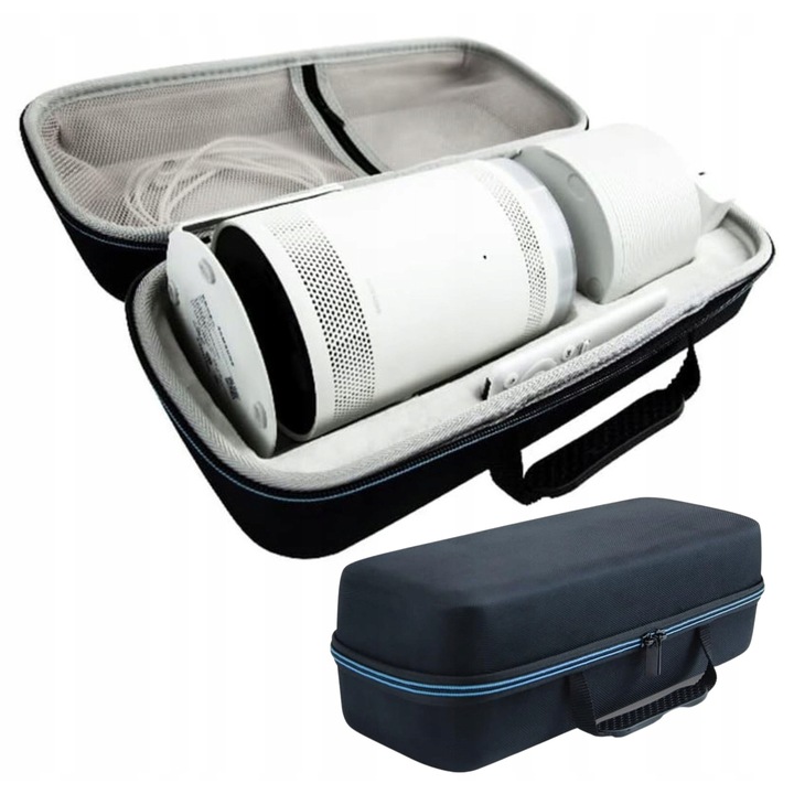 Husa protector pentru proiector, Samsung Freestyle, 3 straturi, negru, 37,5x15,5x12cm