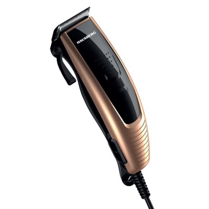 Masina de tuns Cu Lame otel inoxidabil, Motor cupru, Maro/Negru