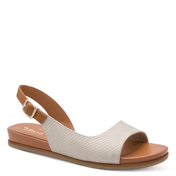 Jana Jana női csatos arany snake mix szandál 28160-42-960 07780