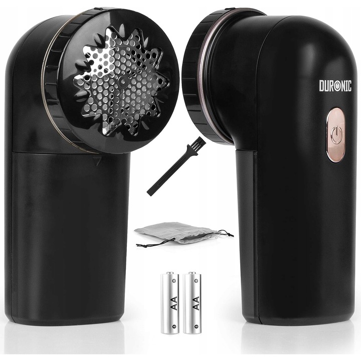 Duronic textilszívó, tokkal, 2 sebességes, fekete/rózsaarany