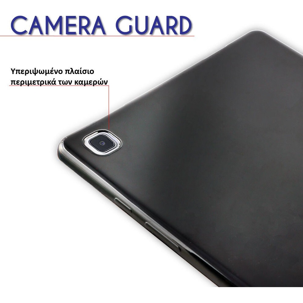 Husa tableta Volte-Tel Silicon Deluxe TPU negru 10.95"