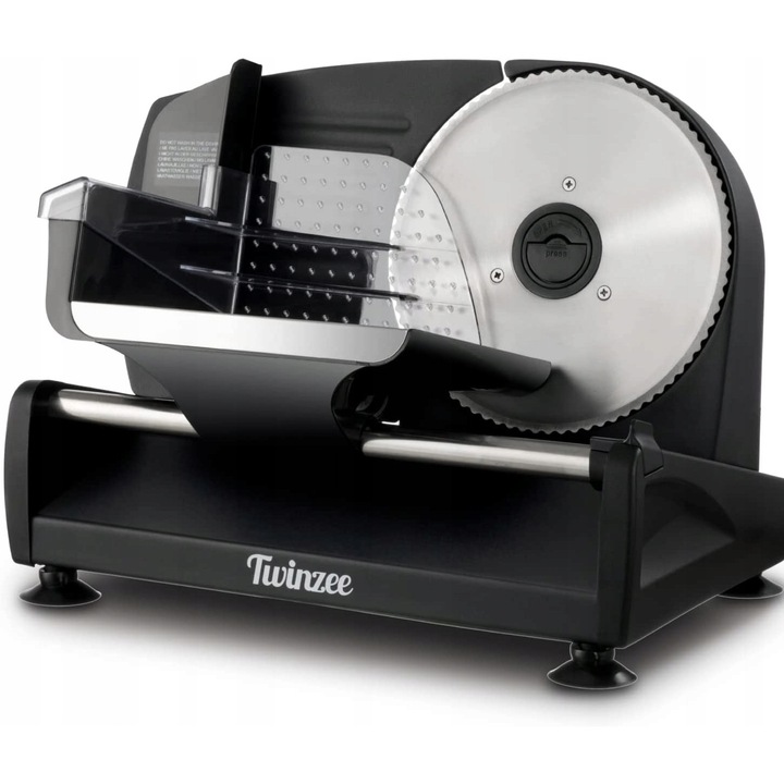 Feliatoare Twinzee, model GTM-8615CG, 150 W, 2 lame, negru