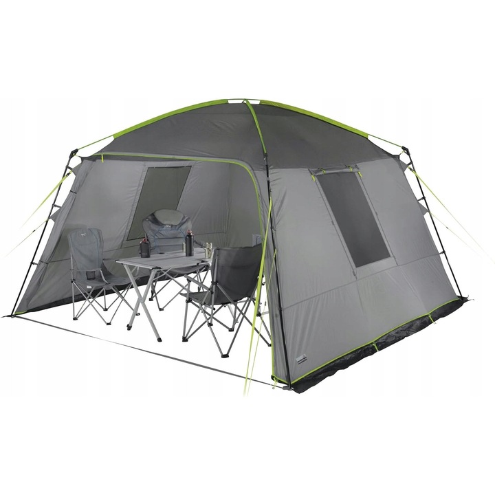 Къмпинг палатка High Peak Cabana, 2,1м, 2000мм водоустойчивост, 2 входа, пълен комплект