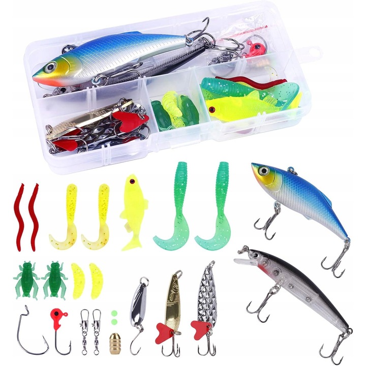 Set momeli artificiale 24 bucati, multicolor, 20x10x4.5cm