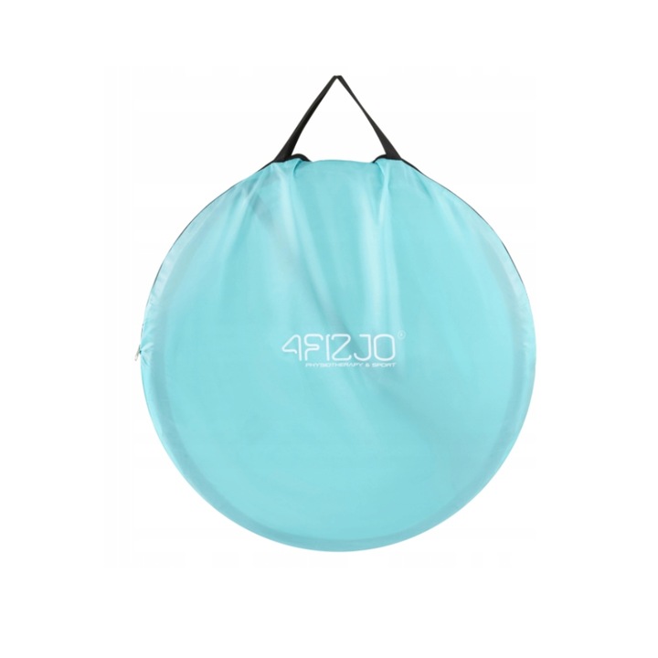 Плажна палатка Pop-up, 195x120x85см, сиво-ментов цвят, комплект с калъф и 4 колчета