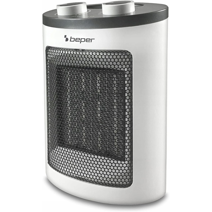 Termoventilátor Beper 1500W, kerámia, termosztát, 17x12,8x22,5cm
