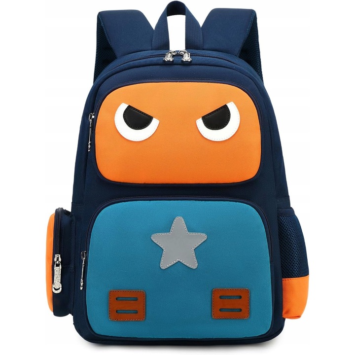 Iskolatáska gyerekeknek, 15L, vízálló anyag, méretek 40x30x10cm