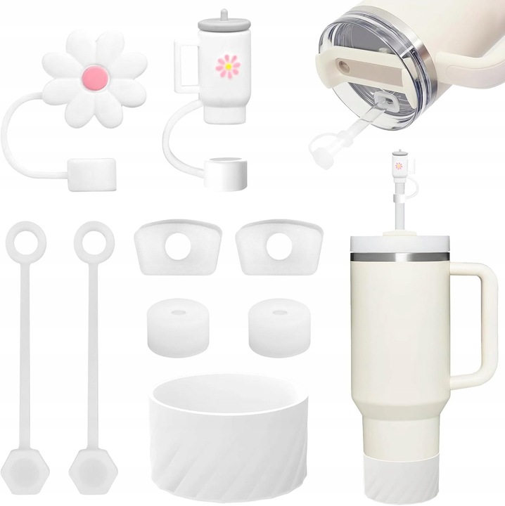 Set accesorii pentru termos, Stanley, 7 elemente, alb, 800-1200ml