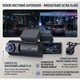 Camera Auto DVR CILGO M30, 4K Ultra HD, Camera de bord compacta cu Vedere Nocturna, Inregistrare in Bucla, G-Sensor, Control Vocal, Unghi Larg 170°, Camera Marsarier Inclusa
