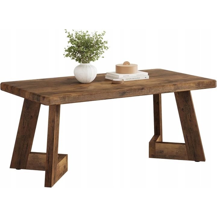 Модерна маса, 120см, кафяв цвят, елегантен дизайн