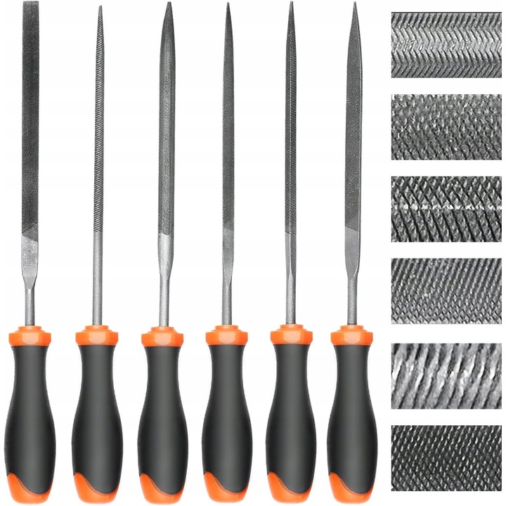 Комплект 6 Пила Ателие, Cclife, Разнообразни форми