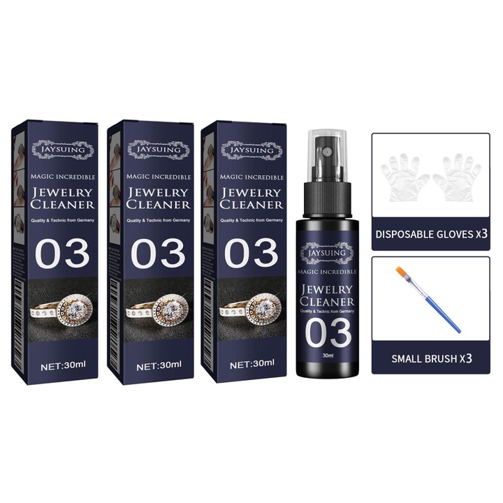 Solutie intretinere bijuterii, JAYSUING, 30ml