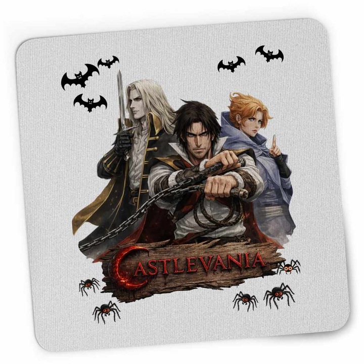 Mousepad Castlevania Fantasy Vampire Hunters, 21x19cm