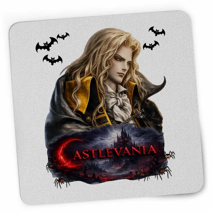 Mousepad Castlevania Dracula Alucard, 21x19cm