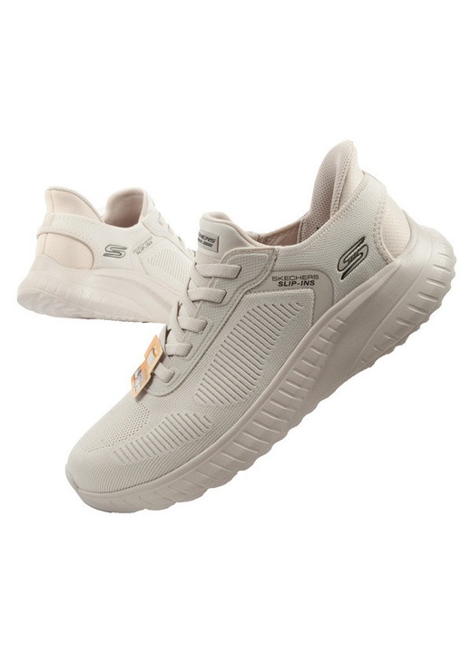 Pantofi sport Skechers Bobs Squad Chaos Slip-Ins ecru pentru barbati, Ecru