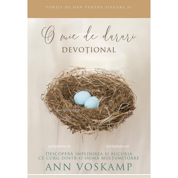 O mie de daruri Devotional, Ann Voskamp