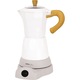 Espressor electric JOCCA Nature, 6 cesti, alb, design modern