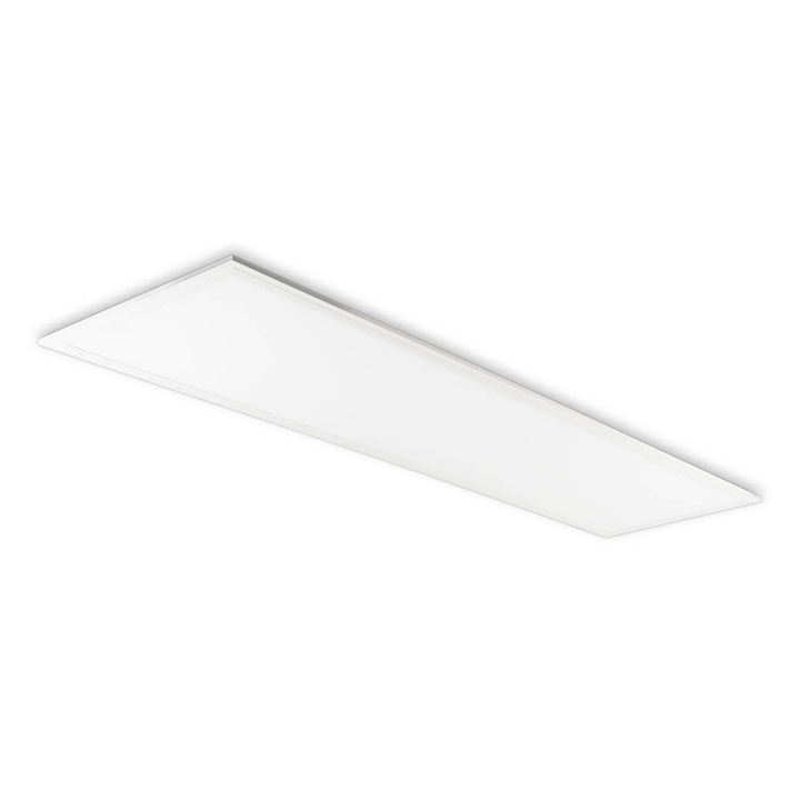Novelite 36W vékony LED mennyezeti lámpa, 6400K, IP40, 295x1195x8mm