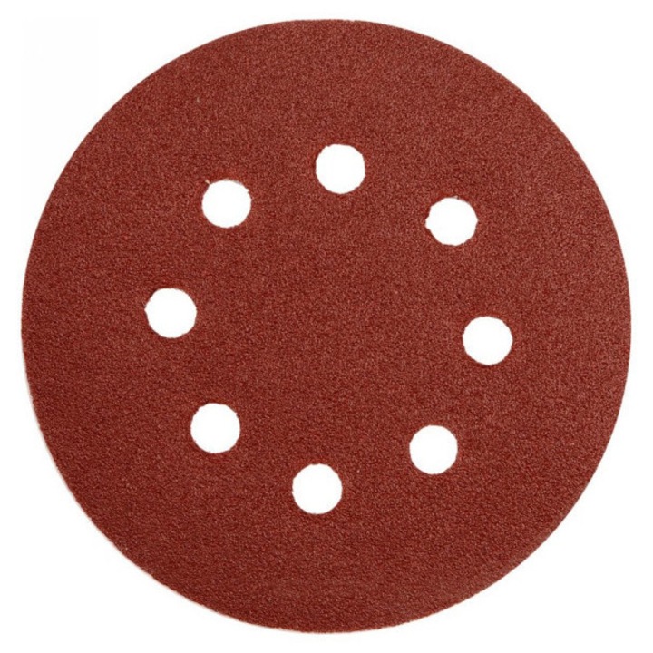 GERMAFLEX Tépőzáras fíbertárcsa 180 mm / P40 8 lyukas