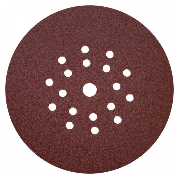 GERMAFLEX Tépőzáras fíbertárcsa 225 mm / P120 18+1 lyukas