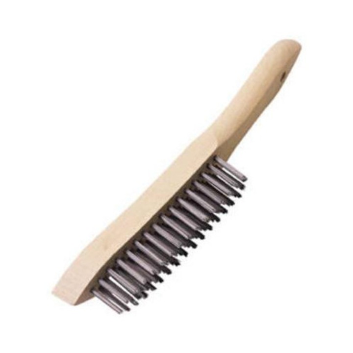 GERMAFLEX Drótkefe 5 soros fa nyéllel