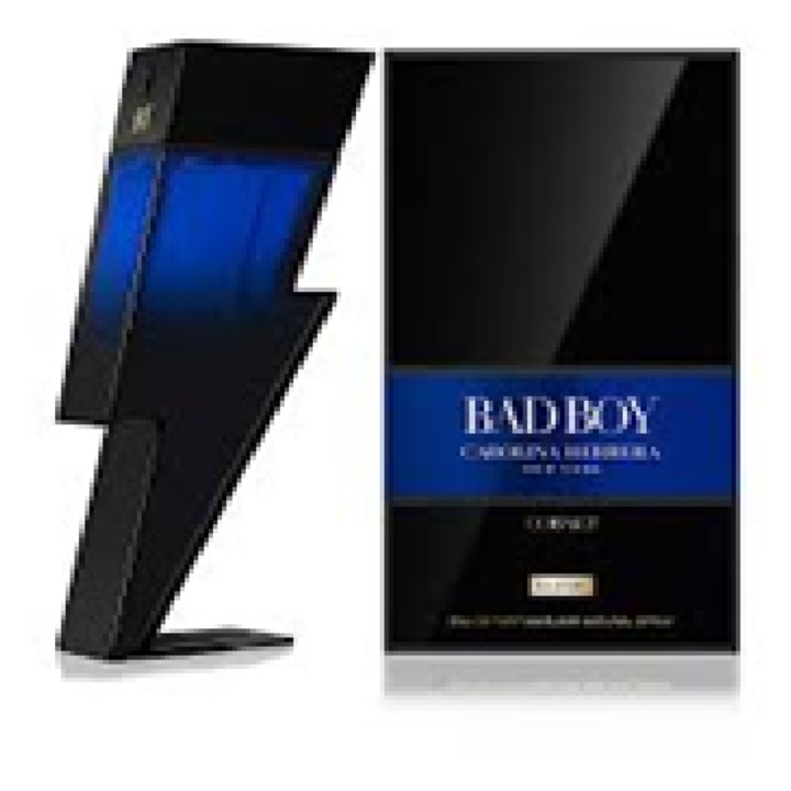 Eau de Parfum, Carolina Herrera Bad Boy kobalt elixír, férfi, 100 ml