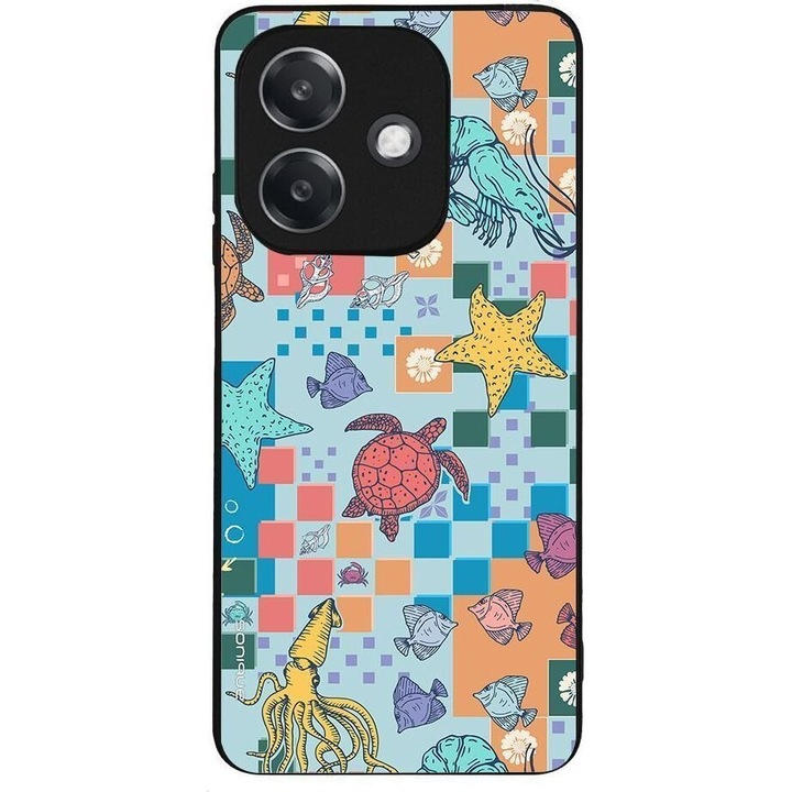 Husa telefon Sonique Ocean Series, pentru Oppo A40, silicon, multicolor, 10x15x1cm