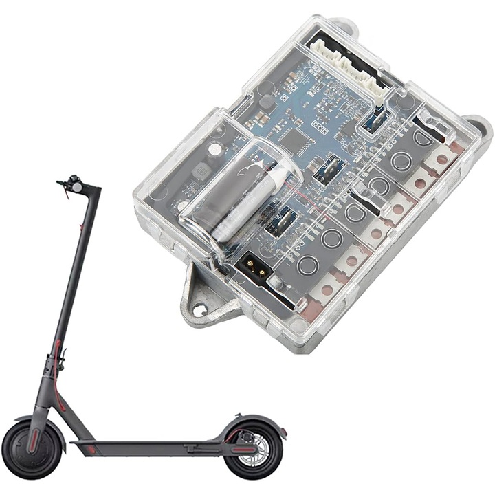 Controler 36V controler pentru Xiaomi, Rqiurpn, Xiaomi Mijia M365/Pro, stabila,11.9x7.7x4cm, gri