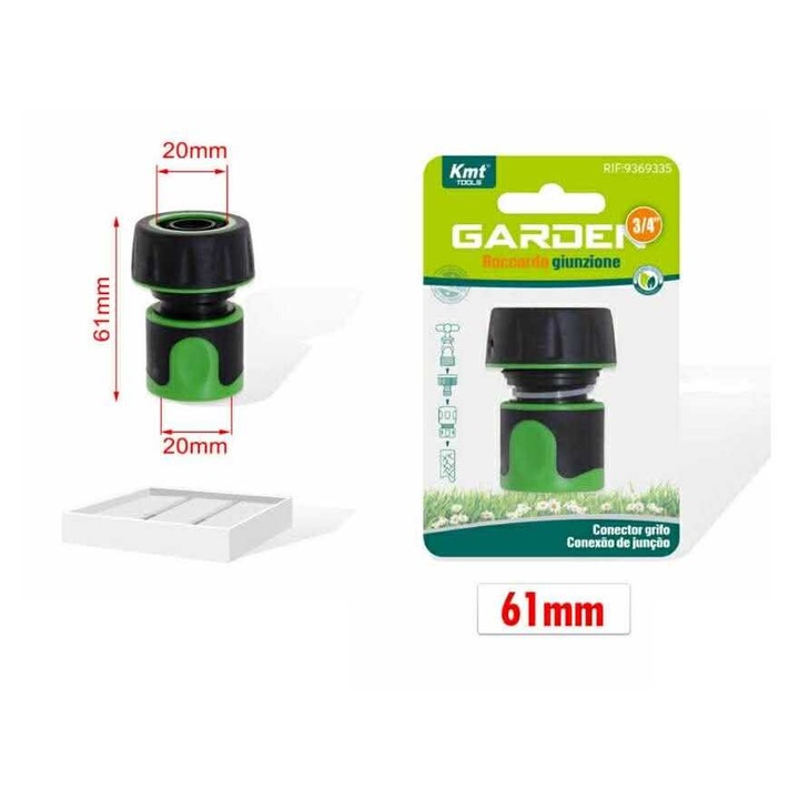 Kerti csapcsatlakozó adapter belső menetes 3/4" Kmt TOOLS