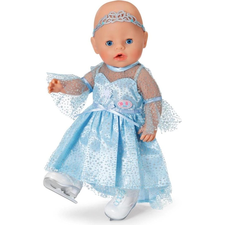Rochie pentru papusi, Zapf Creation, Baby Born - Princess On Ice