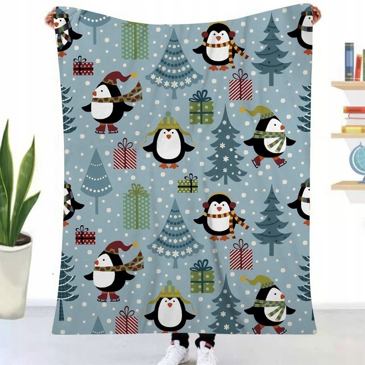 Patura decorativa din flanel, bej, 150x200 cm, moale, calduroasa, set 1 bucata