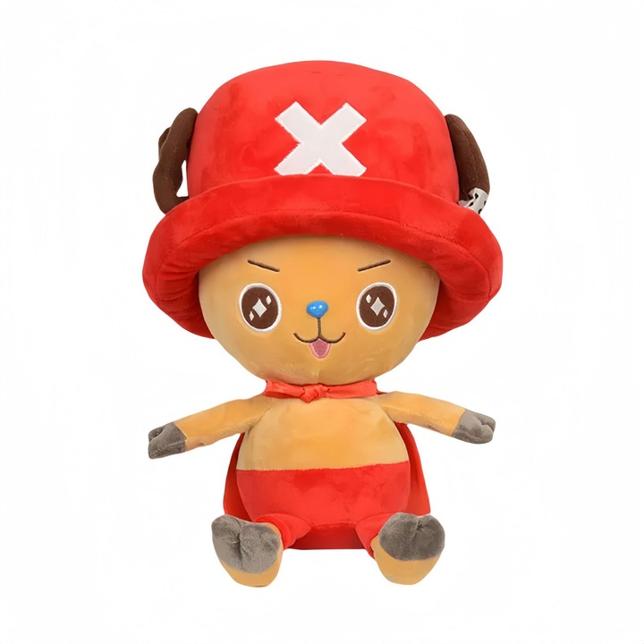 Плюшена играчка One Piece, Red Hat Chopper, 30 см