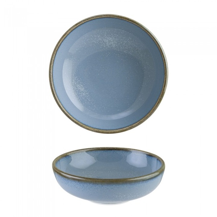 BONNA SKY Porcelán tál, D10cm, albastru (SKY HYG 10CK)