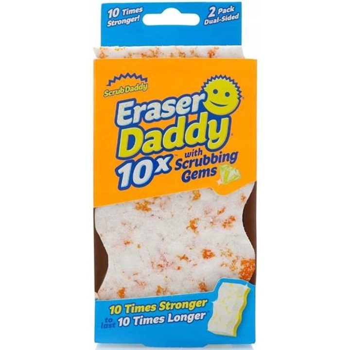 Burete de curatare Scrub Daddy, set 2 bucati, multicolor, dimensiuni ergonomice