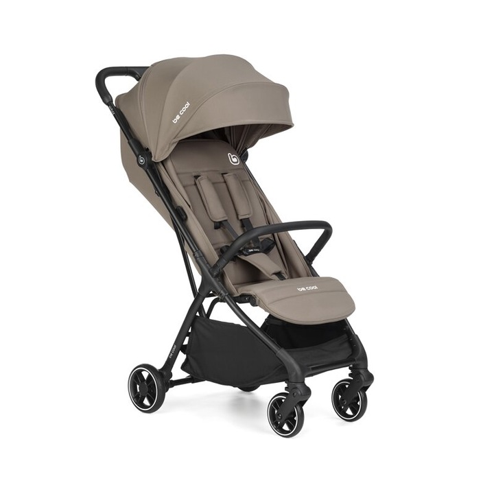 Carucior sport, Be Cool, AirFold, Pliabil automat, Cadru din aluminium, De la nastere pana la 22Kg, Be Toasted