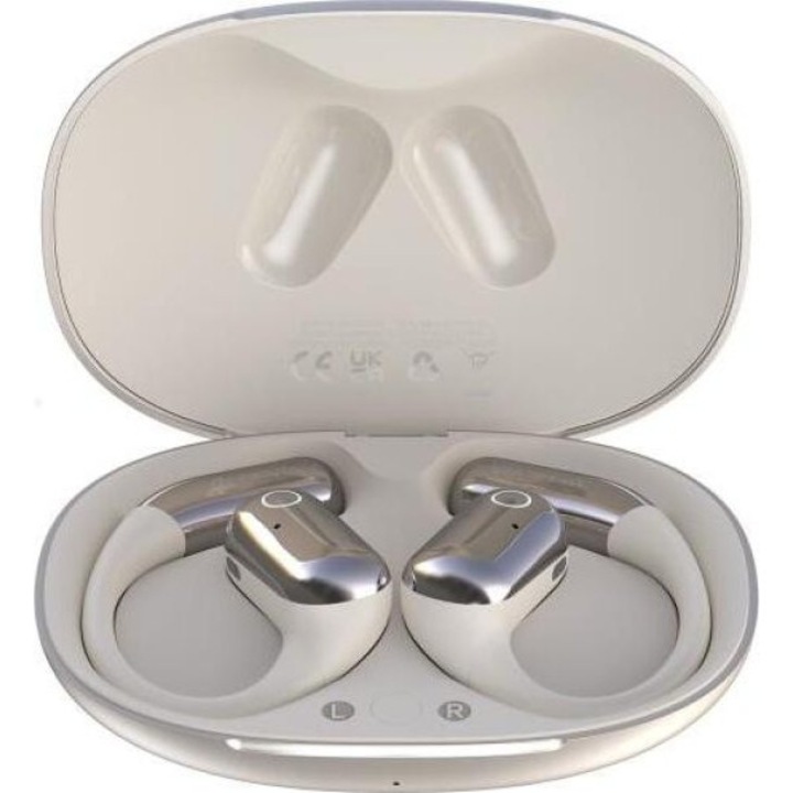 Casti Wireless Devia OWS Ultra1, Bluetooth 5.3, 6 ore autonomie, aurii