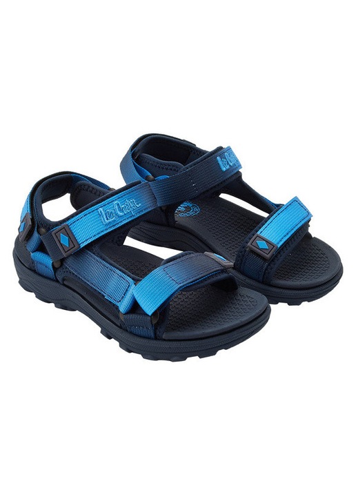 Sandale Lee Cooper pentru baieti cu velcro, pentru plaja de vara, albastre, Albastru
