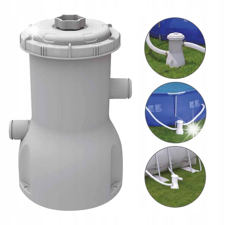 Филтърна помпа за басейн AVENLI, 530GAL, 2006 л/ч, включен филтър