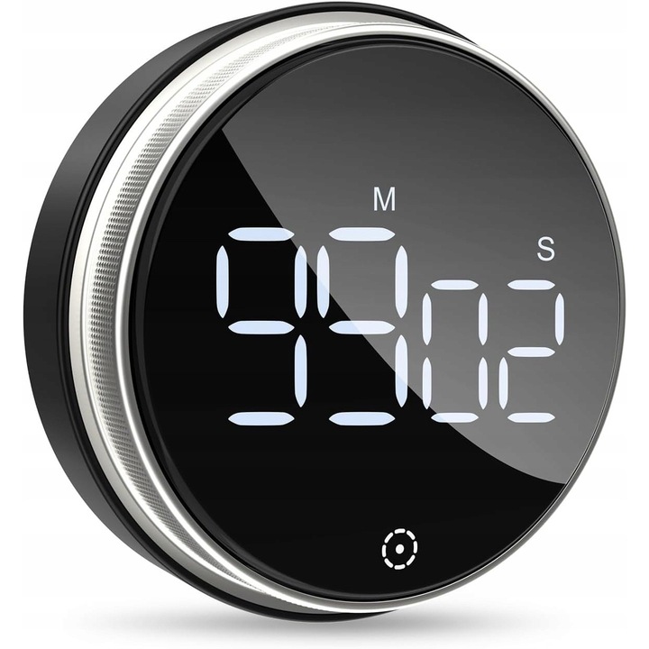 Minutnik digital, 3 inch, volum ajustabil, magnet, set multifunctional