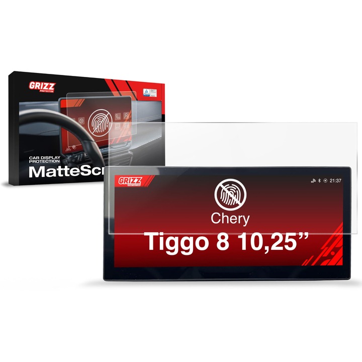 Folie de protectie mata, Grizzprotector - Cardisplay Matte Pentru Chery Tiggo 8