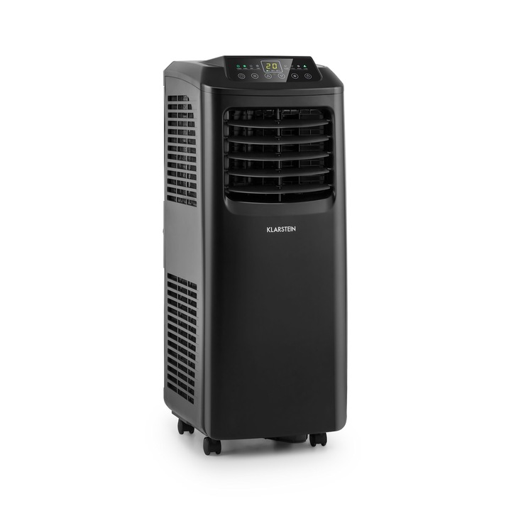 Klarstein, Pure Blizzard Smart 9K, Aer Conditionat Portabil, 9000 Btu / 2, 6 Kw, Clasa Energetica A, Telecomanda