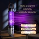 UV лампа против комари 2в1 Deliny, акумулаторна Type-C 4000mAh, преносима, 360° покритие, за вътрешна/външна употреба