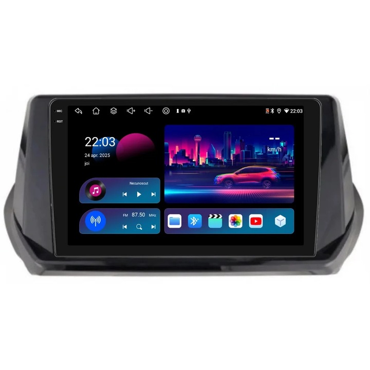 Navigatie PilotOn Peugeot 2008 dupa 2020 9 inch 4GB 64GB 8 CORE