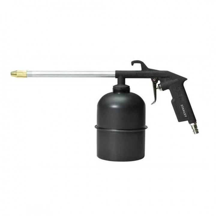 Pistol sablat cu tija lunga STANLEY, 1l, 8 bari, gri