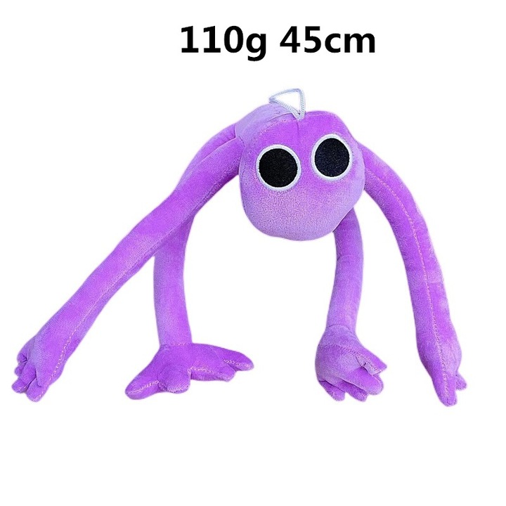 Jucarie de plus, monstru cu brate lungi, mov deschis, set