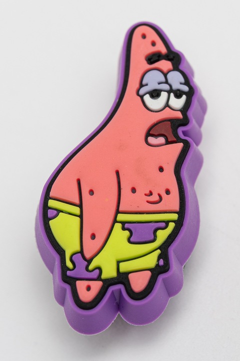 Crocs, Джибиц Jibbitz™ с дизайн на Patrick Star, Виолетов, Пастелнорозов