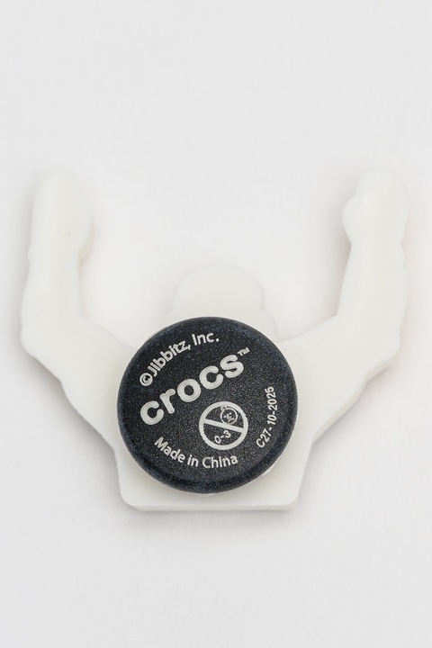 Crocs, Set de talismane cu tematica fotbal Jibbitz™ - 5 piese, Alb, Negru