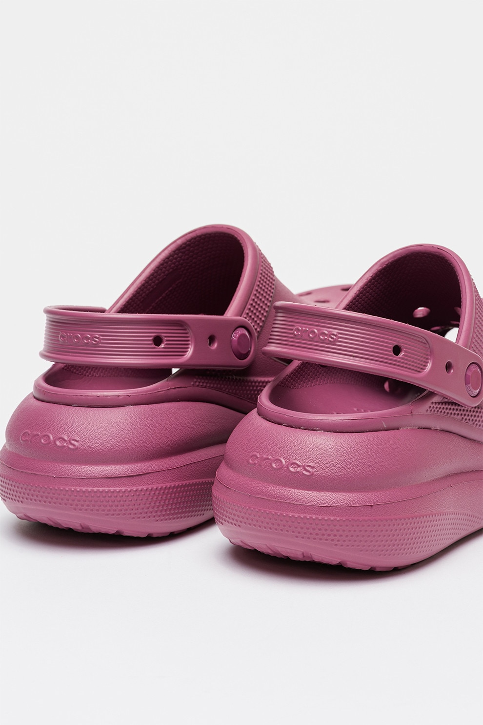 Crush Roz Crocs, Saboti slingback cu talpa wedge Crush, Roz inchis, 39-40 - eMAG.ro