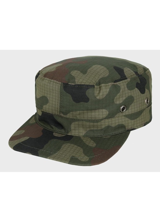 Sapca Militara, Dominator Urban Combat, Material 85% Bumbac, 15% Poliester, Reglare Cu Clips Metalic, Ventilatie Protejata Cu Nituri, Brim Rigid, Marime L, Camo