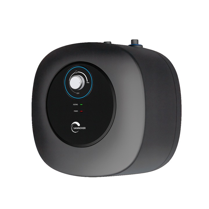 Boiler electric Sannover 10L, 1500W, montare sub chiuveta, dimensiuni 340x340x290mm